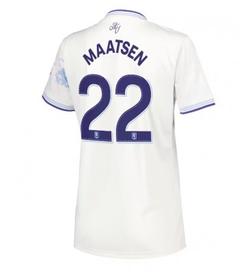 Aston Villa Ian Maatsen #22 Tredjetrøje Dame 2025-26 Kortærmet